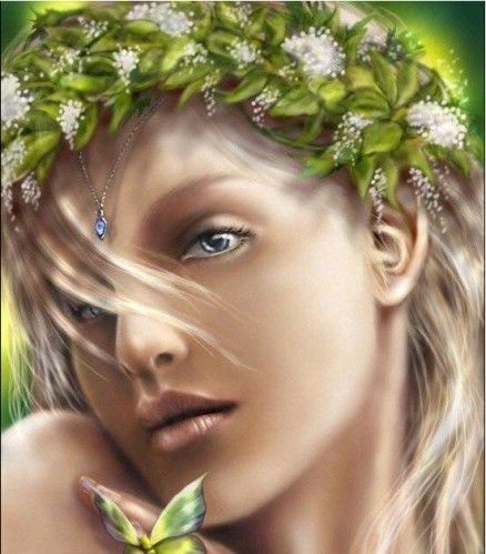 Les femmes sont sur la terre.